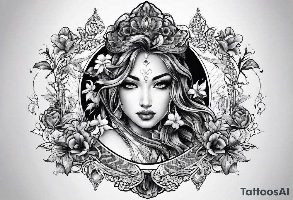 RNA strand tattoo idea