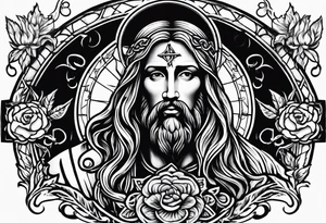Witchcraft Jesus jail mom farm tattoo idea