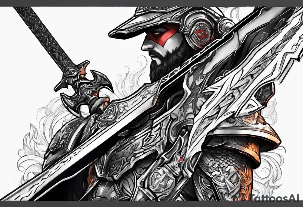 energy sword from halo 3 tattoo idea