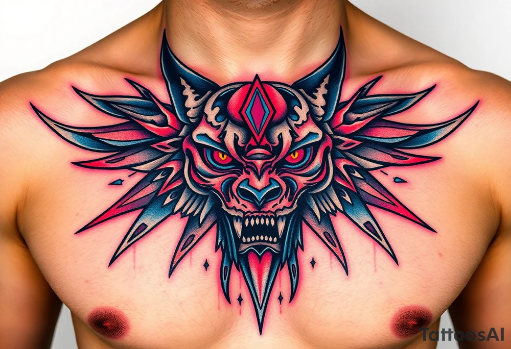 Левиафан в Хтоническом стиле tattoo idea