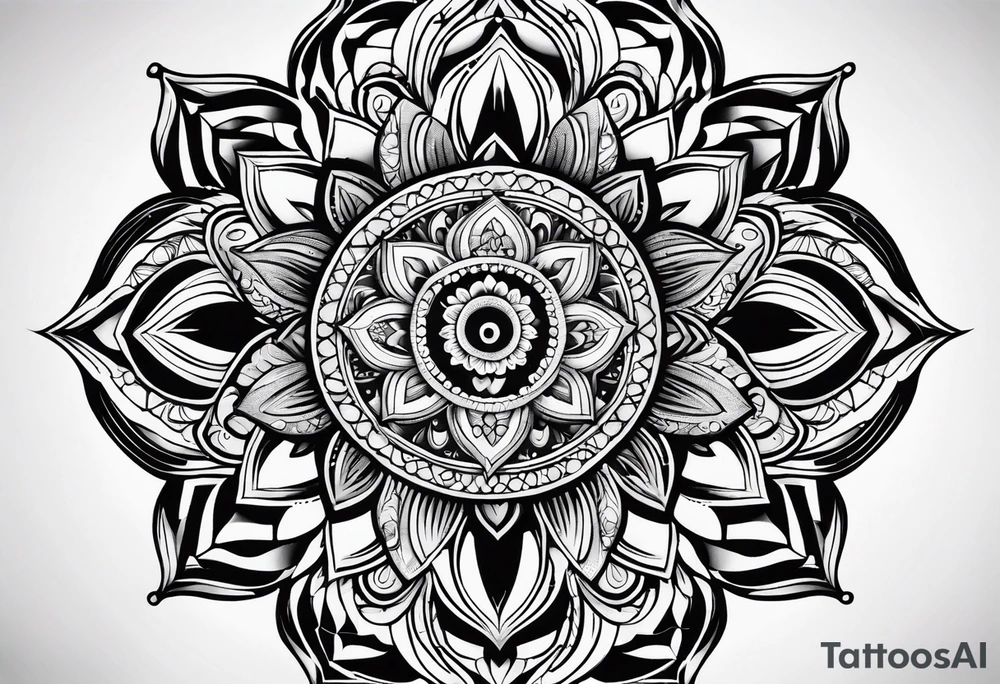 Mandala tattoo idea