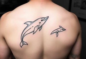 In loving memory of penny johnson with dolphins tattoo idea