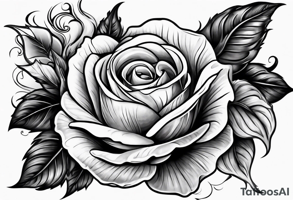 arm sleeve eyes smoke rose tattoo idea