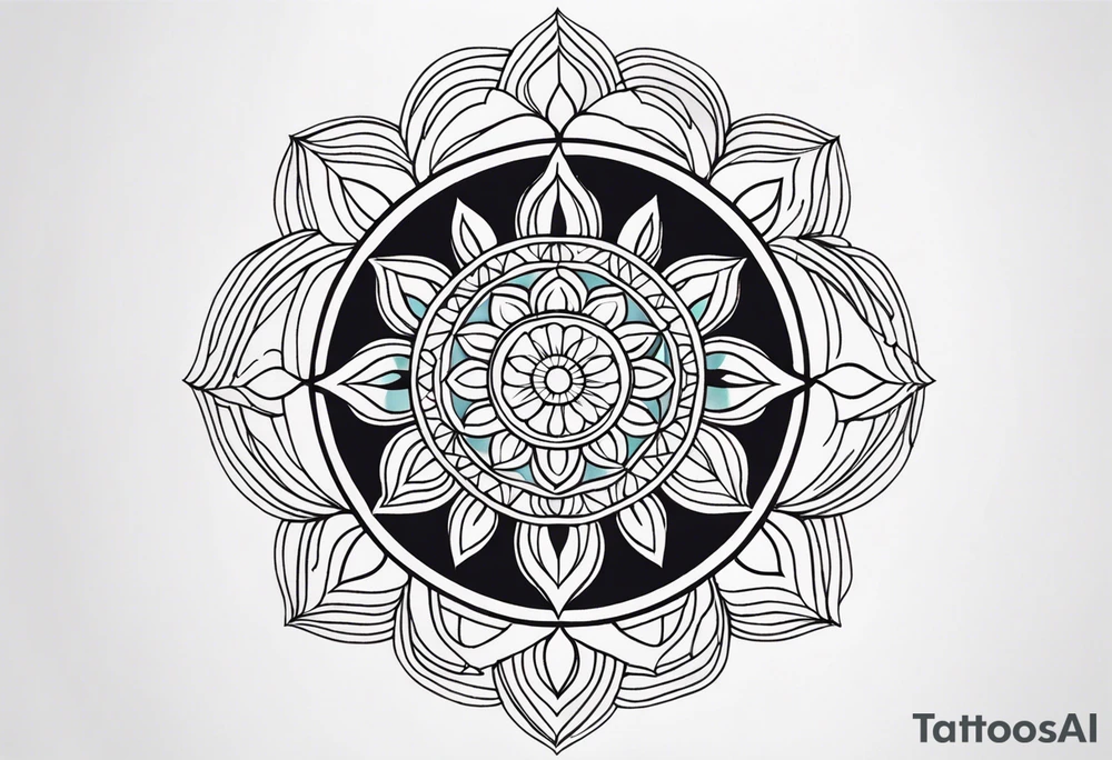 Mandala tattoo idea