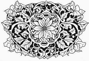 ivy, ants, tattoo idea