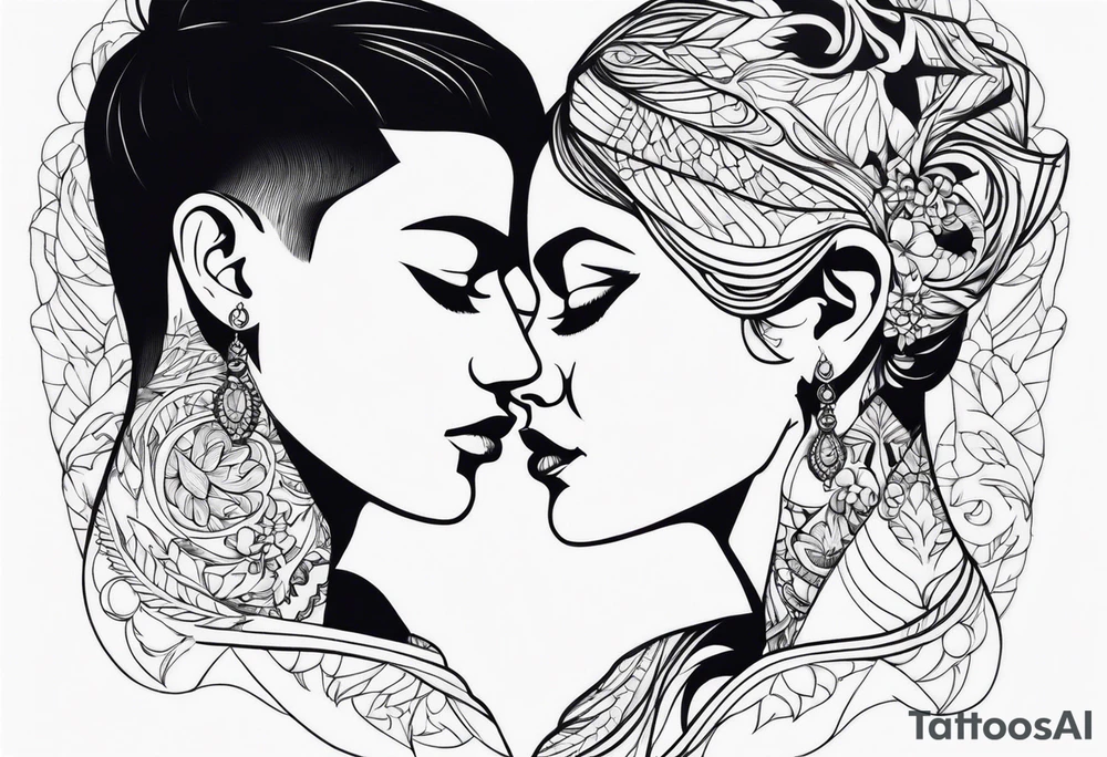 couple tattoo idea