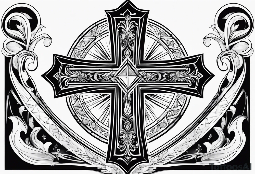 Cross tattoo idea