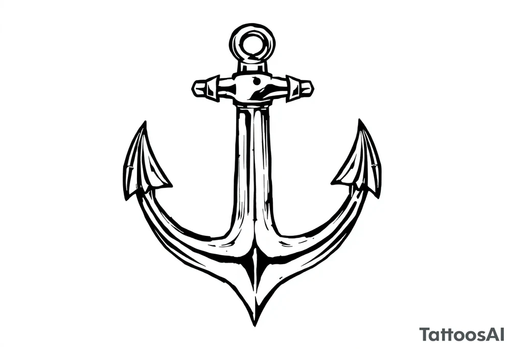 Anchor tattoo idea