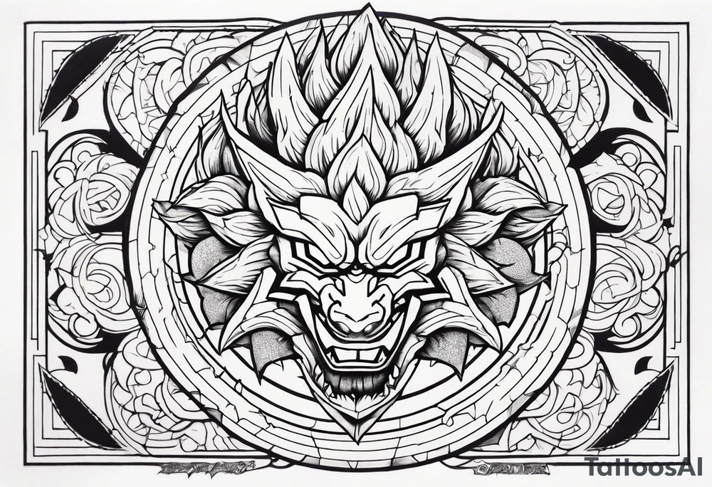 dragonball z tattoo idea