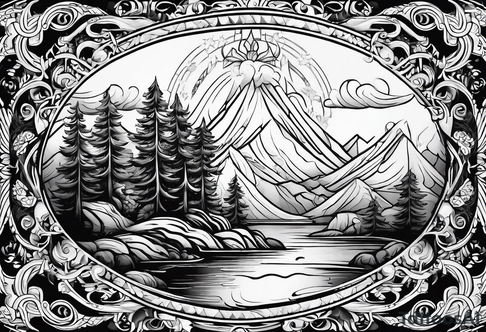 Nordic 

Style tattoo idea