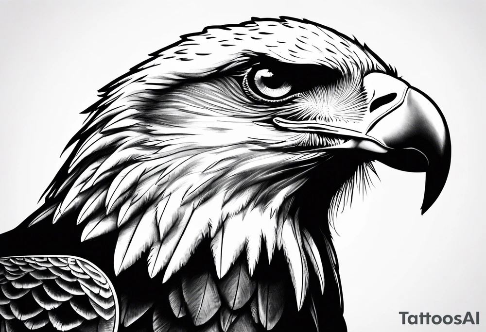 harpee eagle tattoo idea