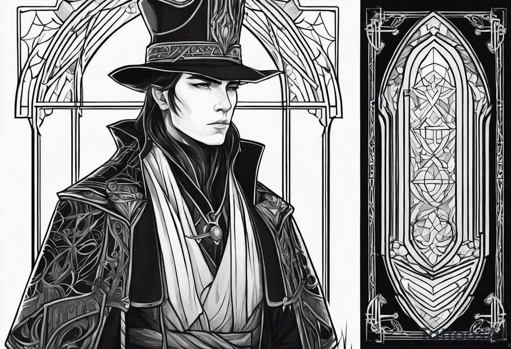 marsh inquisitor from Mistborn tattoo idea
