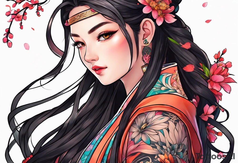 Nezuko tattoo idea