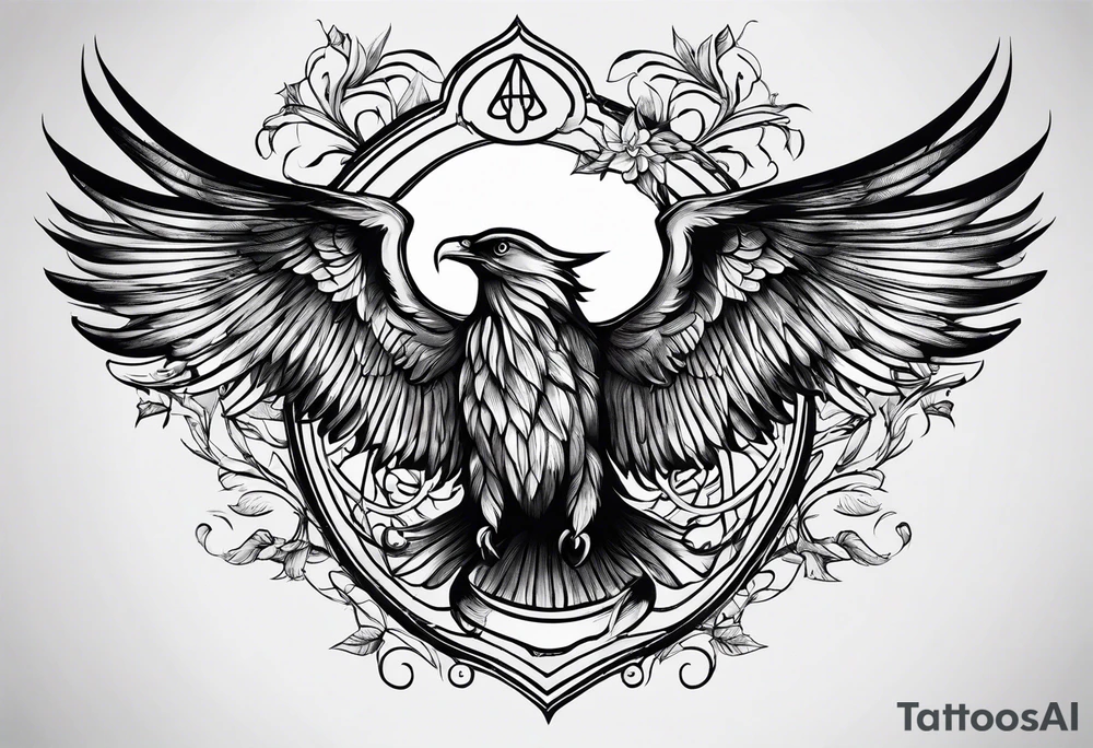 Open at the close from harry potter tattoo idea