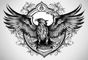 Open at the close from harry potter tattoo idea