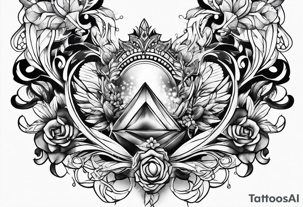 underboob tattoo sketch tattoo idea