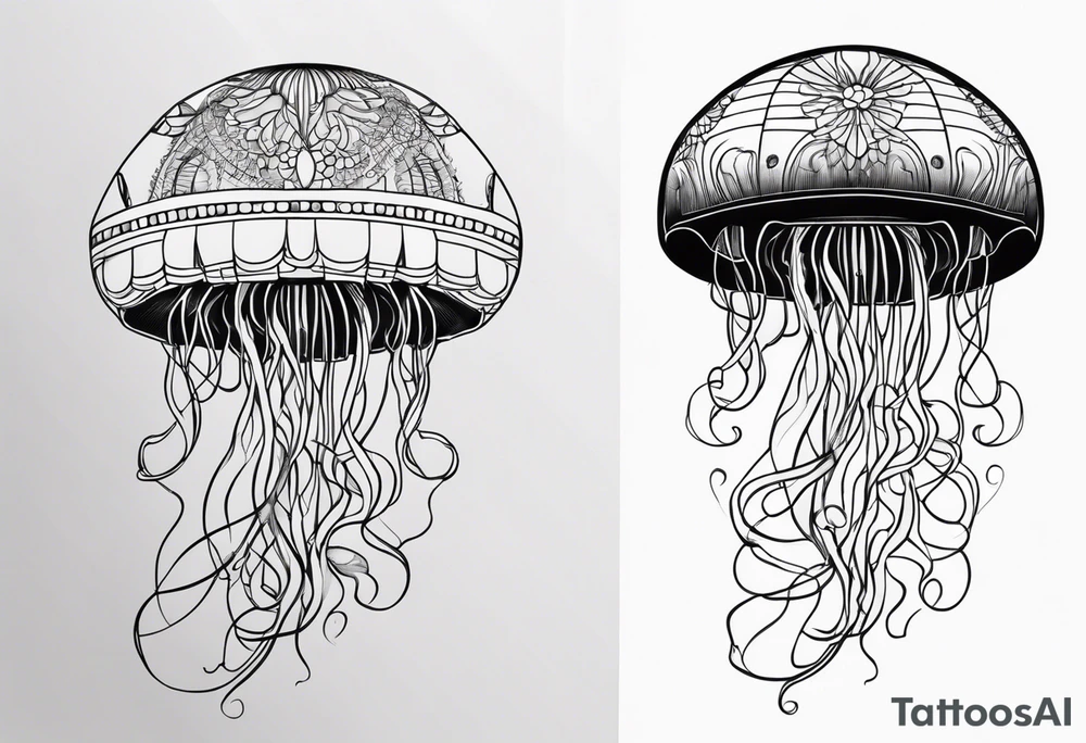 Jellyfish tattoo idea