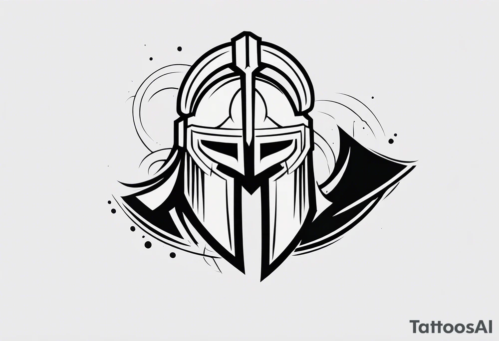 Ancient spartan symbol tattoo tattoo idea