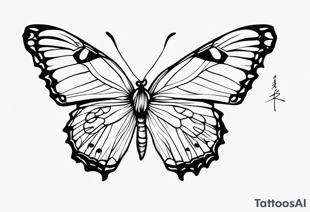 Hackberry emperor tattoo idea