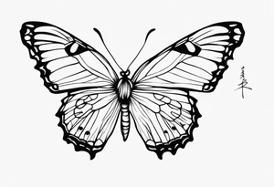 Hackberry emperor tattoo idea