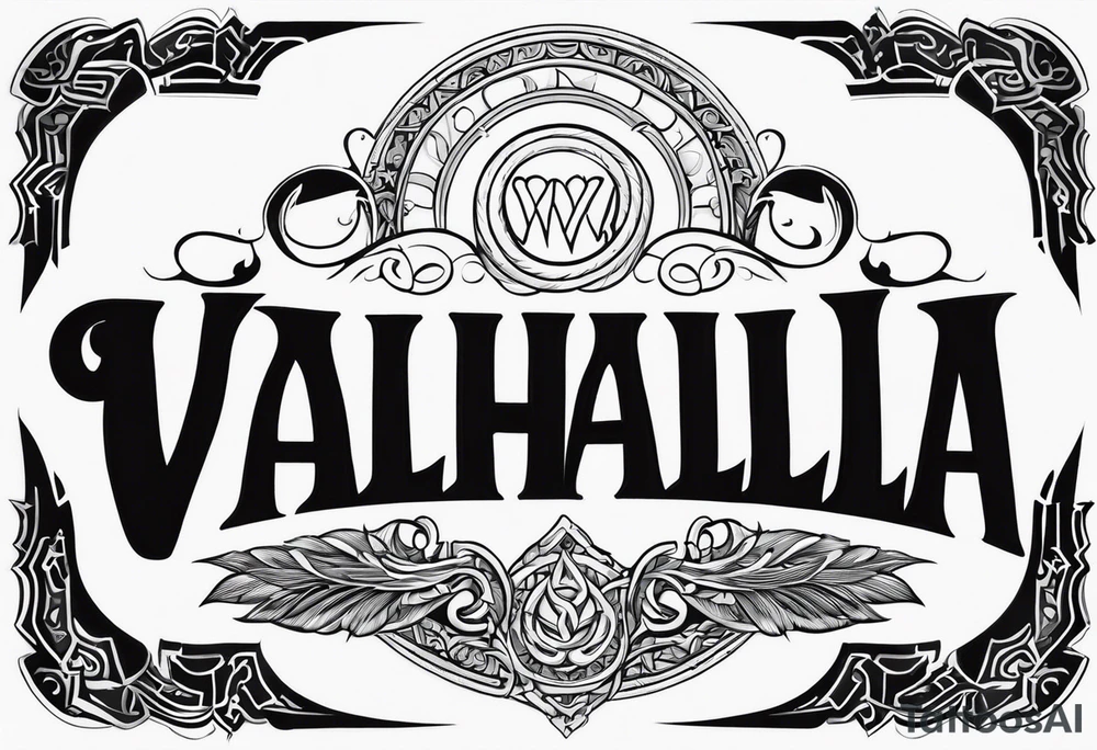 Valhalla heaven tattoo idea