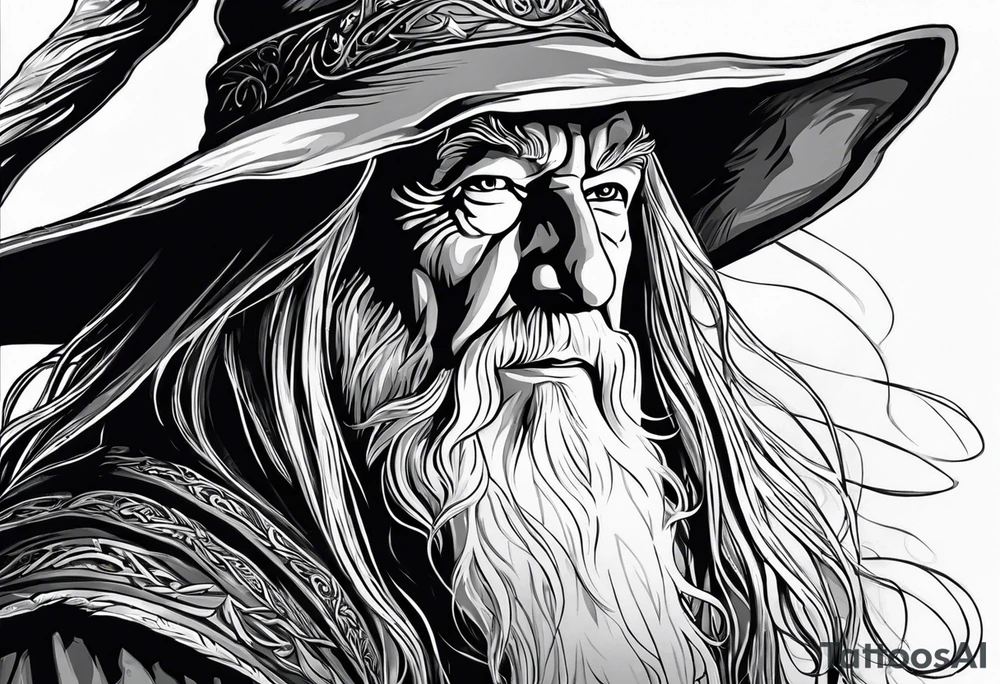 Gandalf you shall not pass tattoo idea