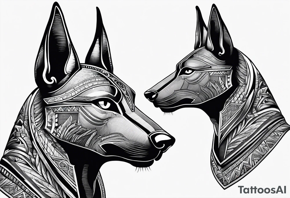 anubis tattoo idea