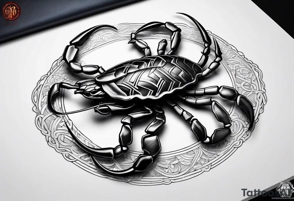 scorpio tattoo idea