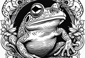 frog tattoo idea
