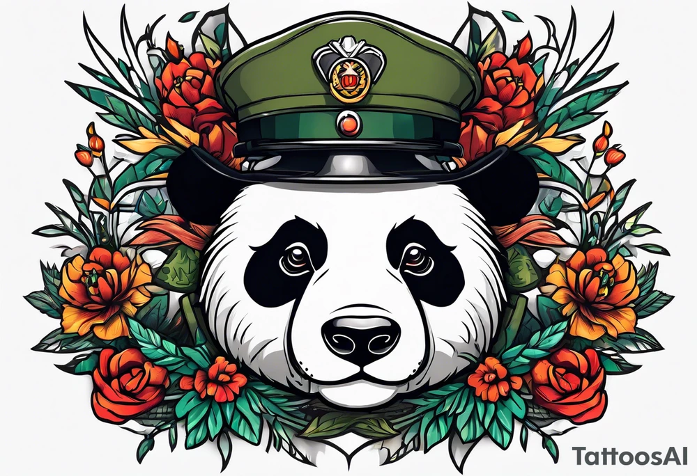 Combat Panda, Bundeswehr tattoo idea
