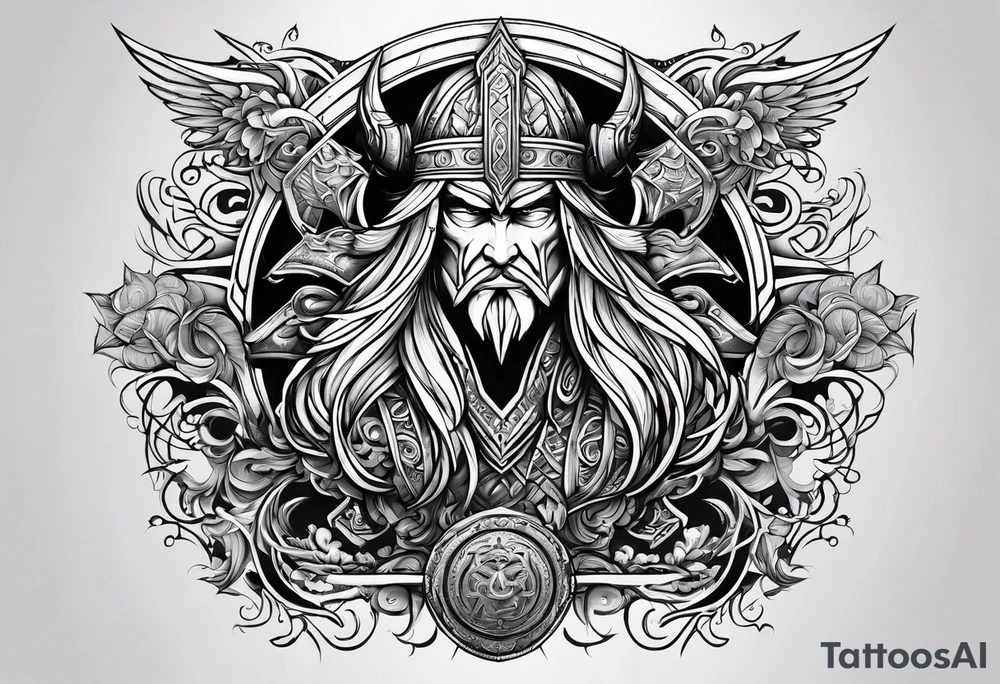 Valhalla tattoo idea