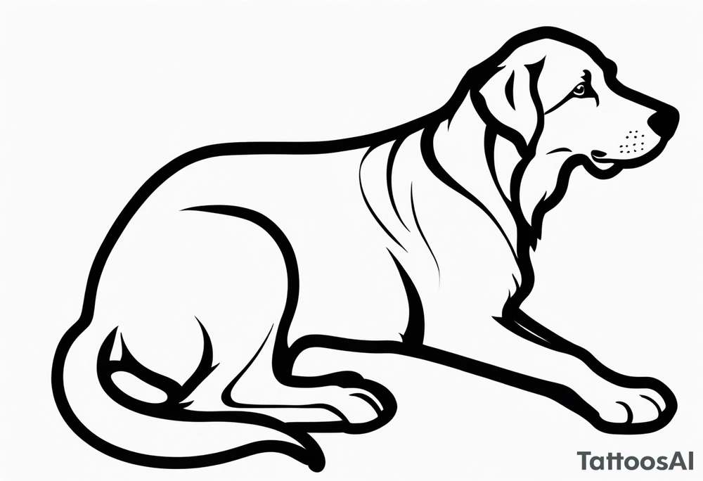 labrador, red fox labrador, picasso tattoo idea