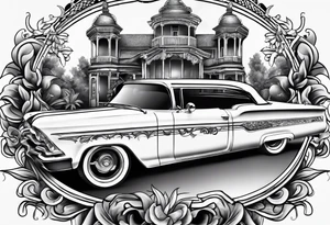 Lowrider tattoo idea