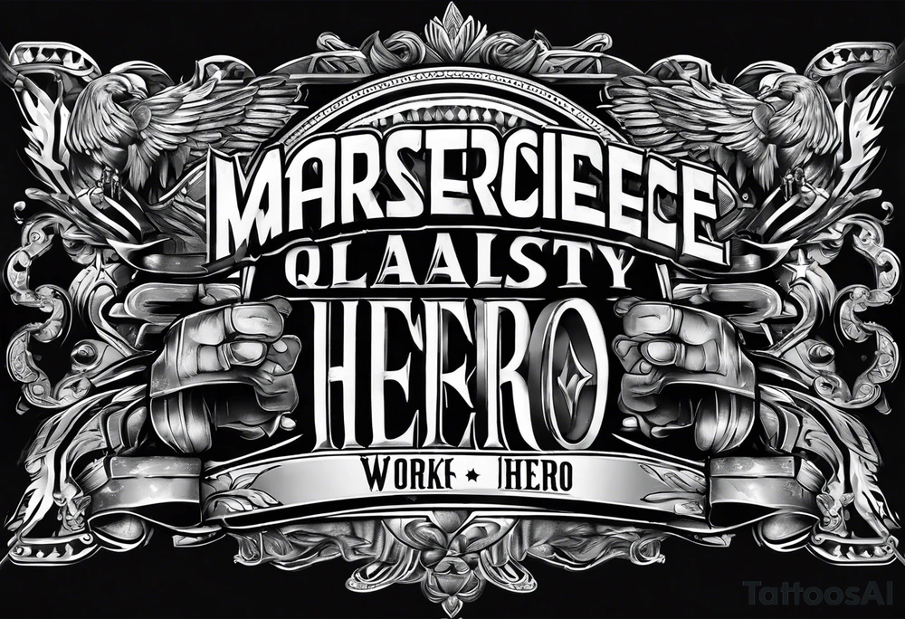 working class hero text with 20 pieces of silver and praying hands tattoo idea working class hero text with 20 pieces of silver and praying hands tattoo idea