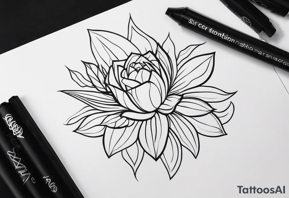 A powerful fuck cancer tattoo tattoo idea