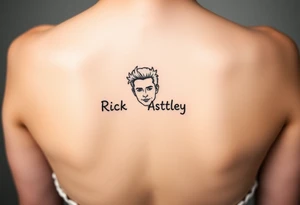 Rick Astley meme tattoo idea