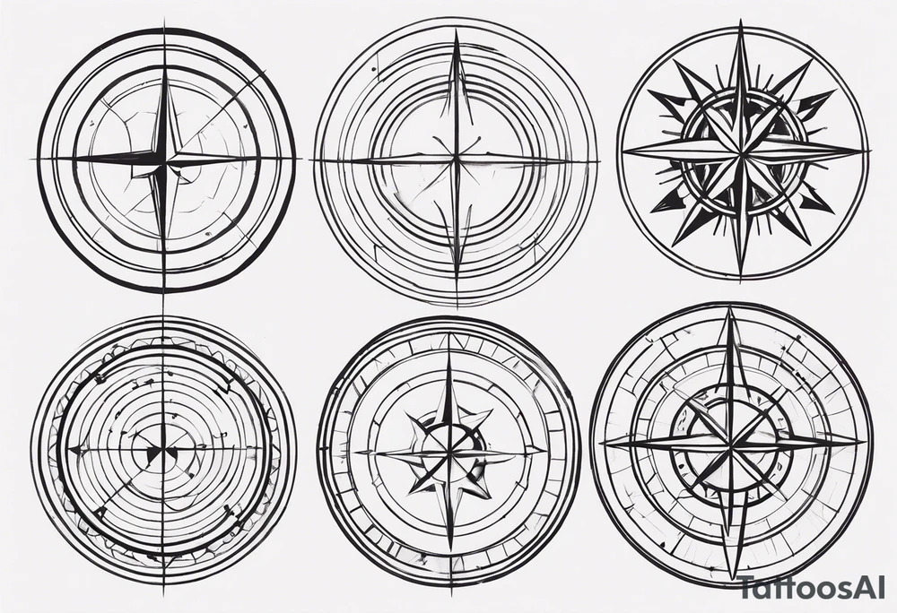 coordinates 43.4544354 and -73.6893921 using N and W tattoo idea