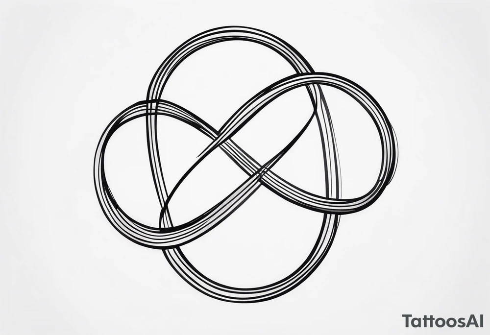 infinity symbol tattoo idea