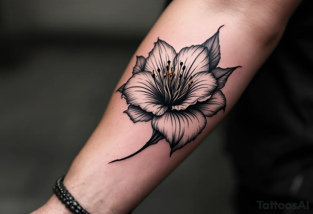 Azalea tattoo idea