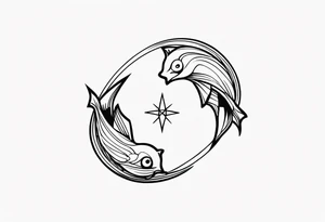 pisces tattoo idea