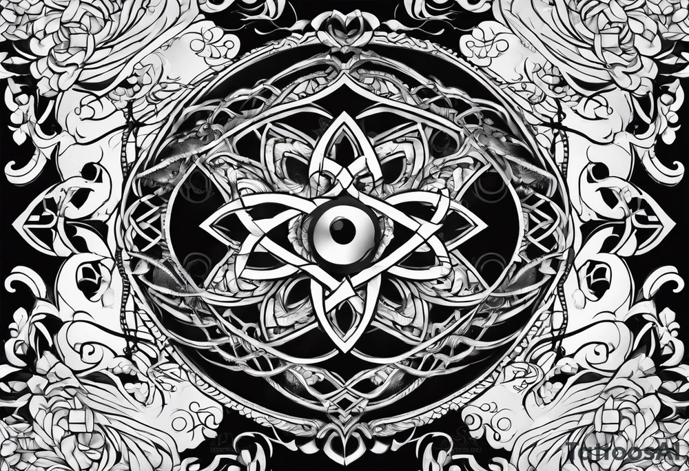infinity symbol tattoo idea