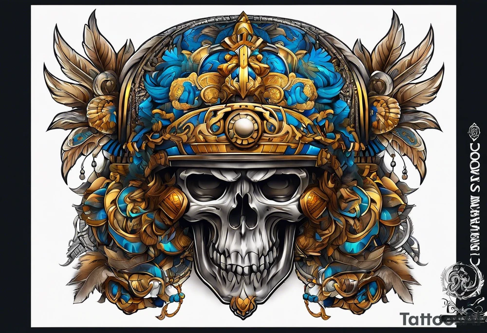 Glory of Ukraine tattoo idea