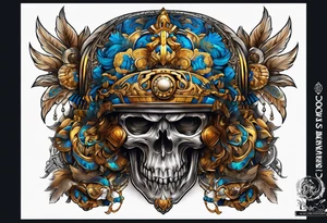 Glory of Ukraine tattoo idea