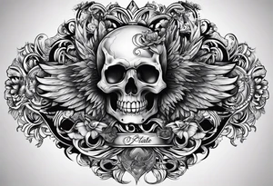 create the tattoo that andrew tate has on his chest tattoo idea