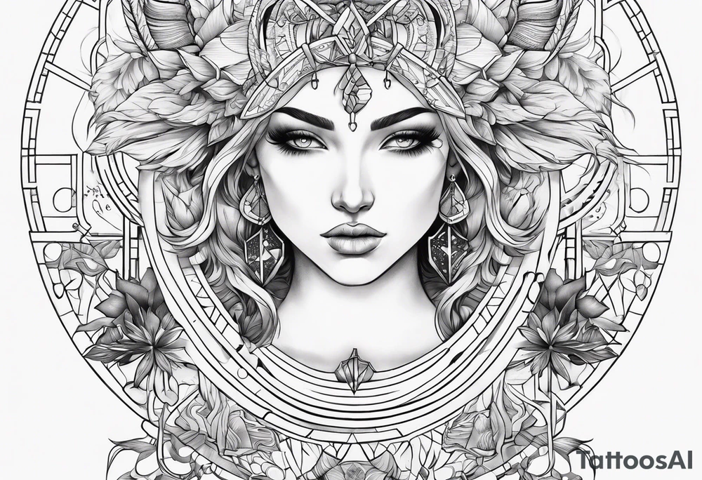Gemini, Scorpio, Cancer, Sagittarius tattoo idea