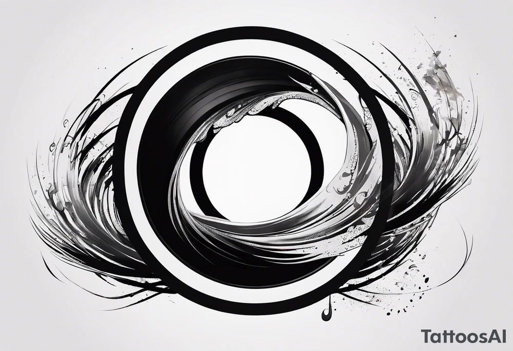 Enso with "integrity" tattoo idea