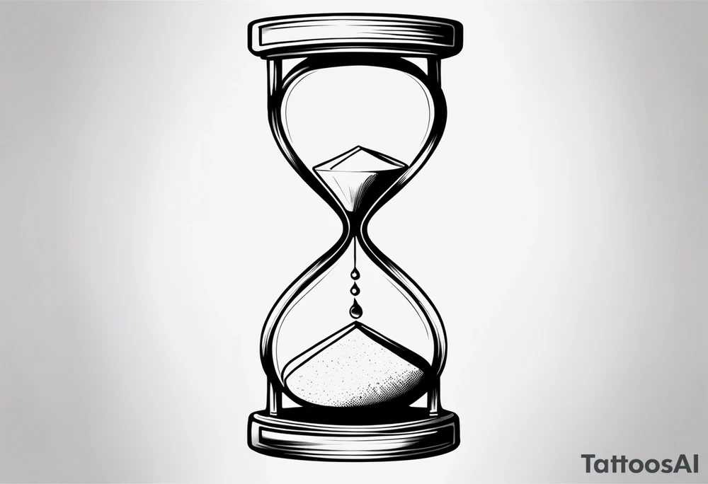 Hourglass tattoo idea