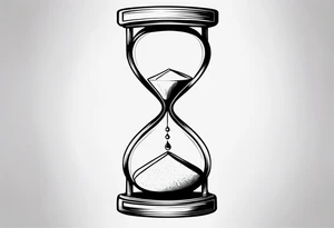 Hourglass tattoo idea