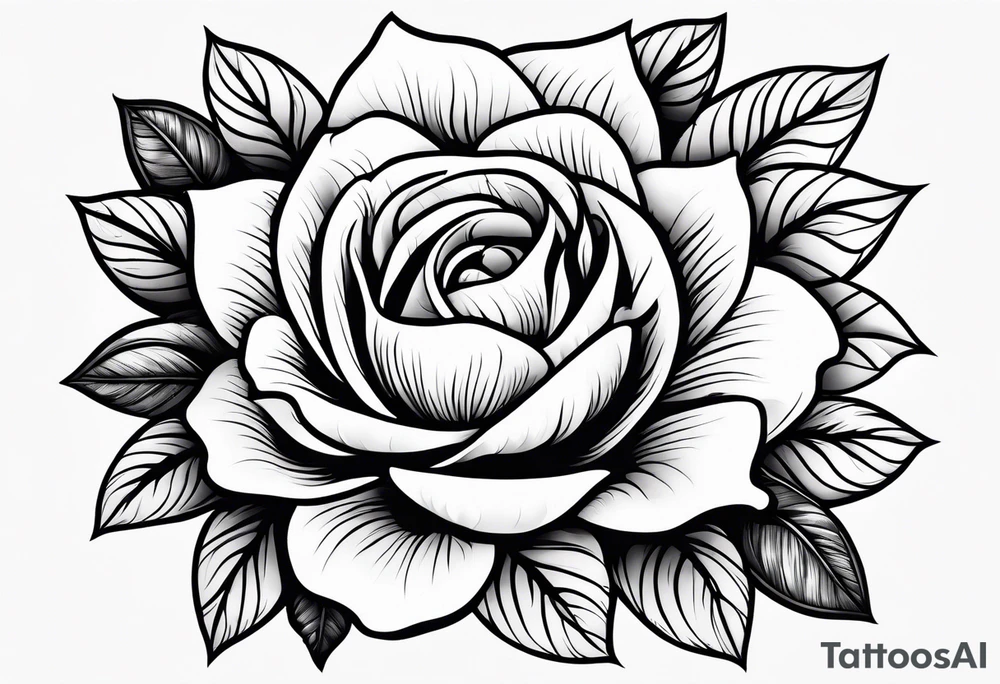 Flower tattoo idea