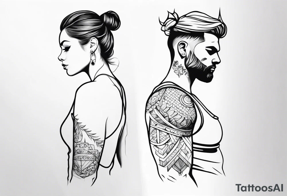 triceps tattoo idea